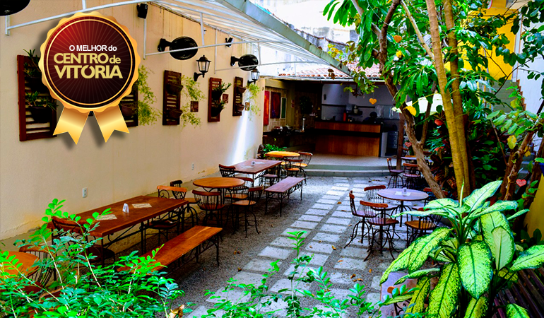 Jardim Secreto no Centro de Vitória