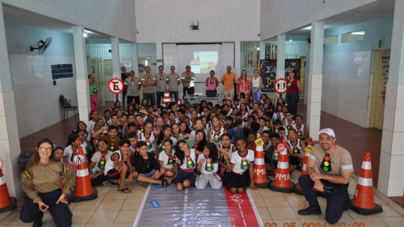Educação no Trânsito nas Escolas Marca o Maio Amarelo