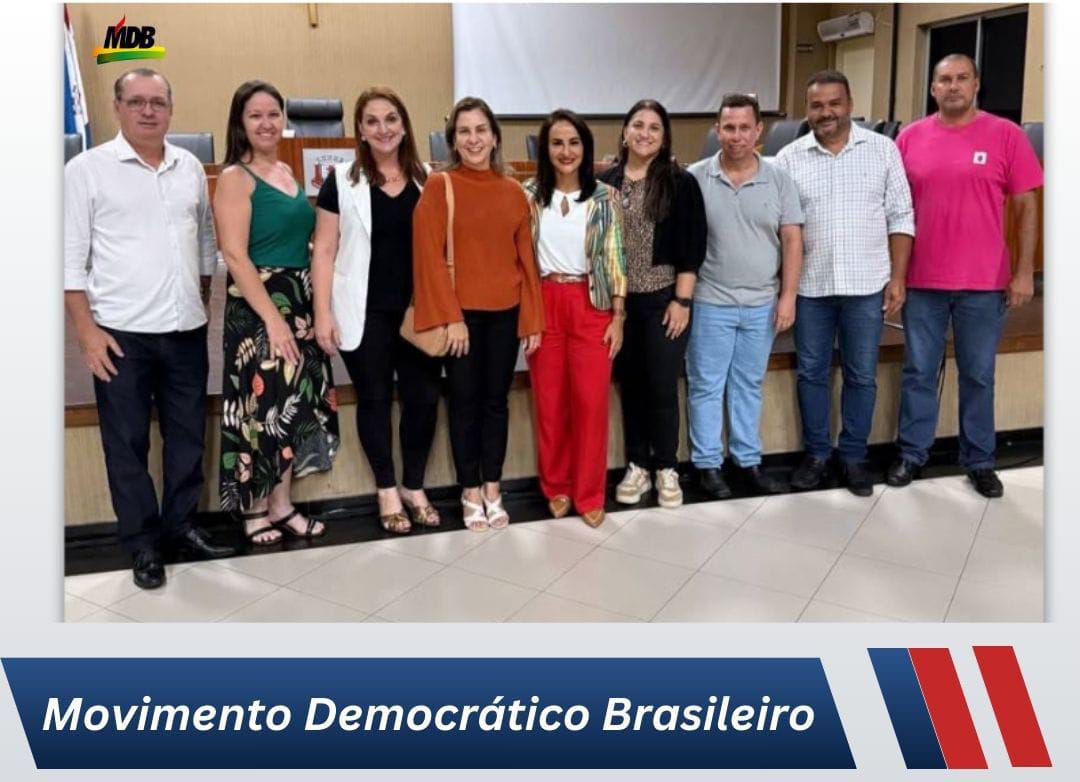 MDB fortalece base em Aracruz com novo diretório e lideranças renovadas