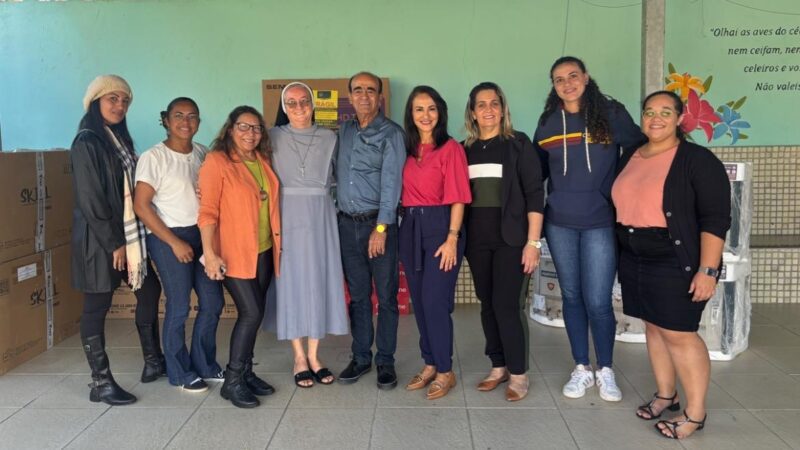 Casa de apoio Recanto Feliz recebe novos materiais e equipamentos