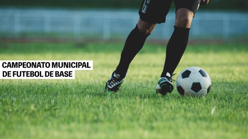Campeonato Municipal de Futebol de Base inicia dia 28 de junho