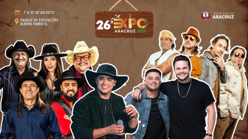 Expo Aracruz 2025 promete ser o melhor evento da história de Aracruz