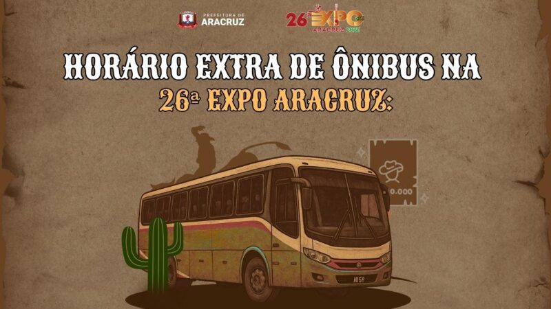 26ª Expo Aracruz terá horários especiais durante o evento