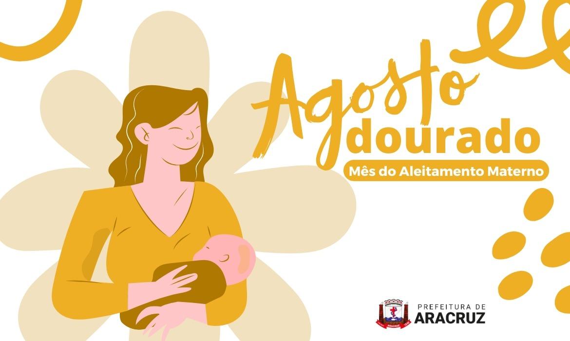 Prefeitura reforça incentivo à amamentação com a campanha Agosto Dourado
