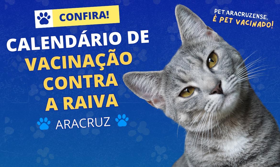 Postos móveis percorrem distritos de Aracruz para vacinação de cães e gatos