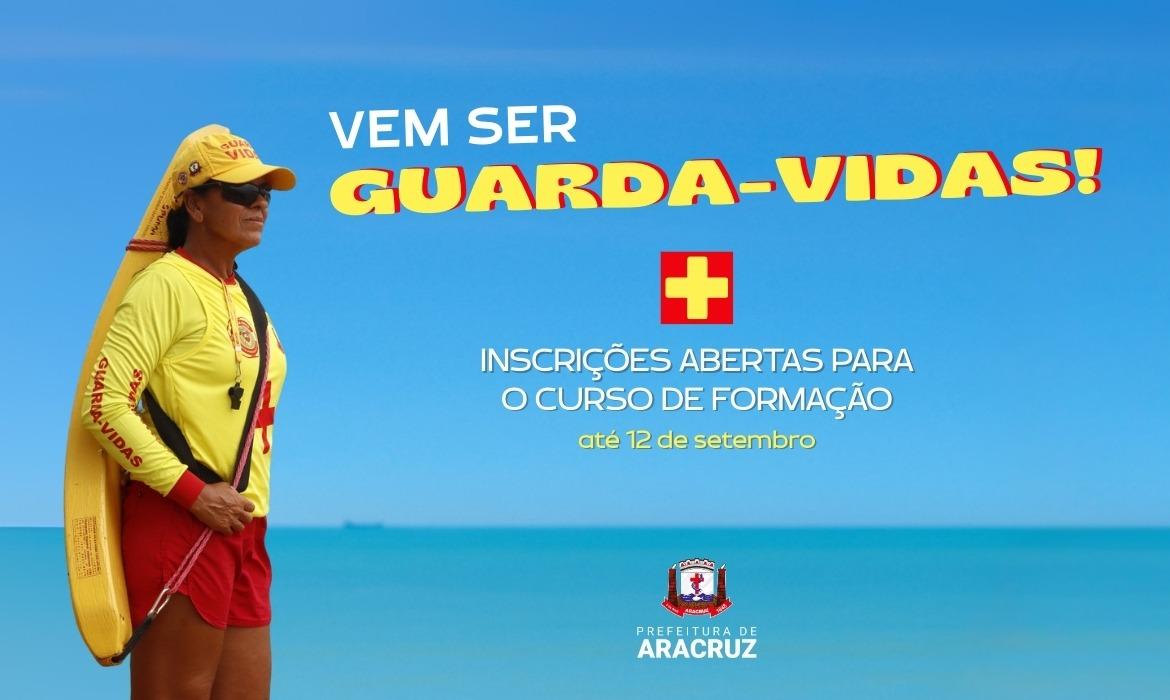 Corpo de Bombeiros abre inscrições para curso de Guarda-vidas