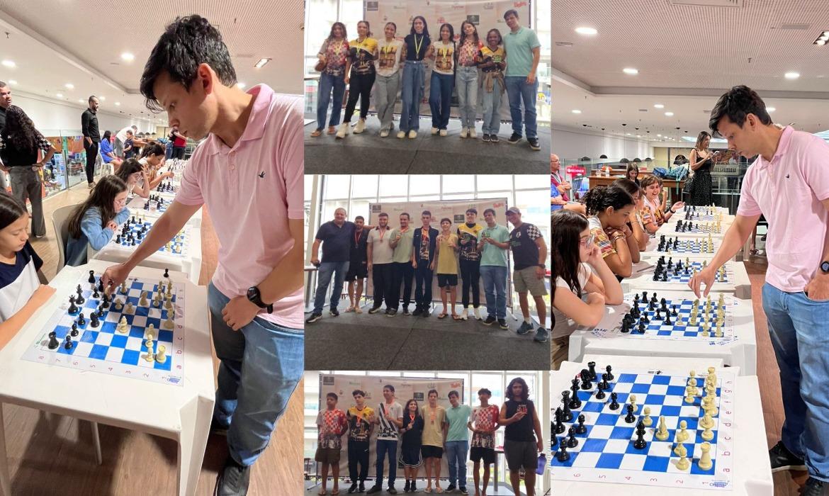 Aracruz celebra recorde de participação no Circuito Municipal de Xadrez e consolida referência nacional