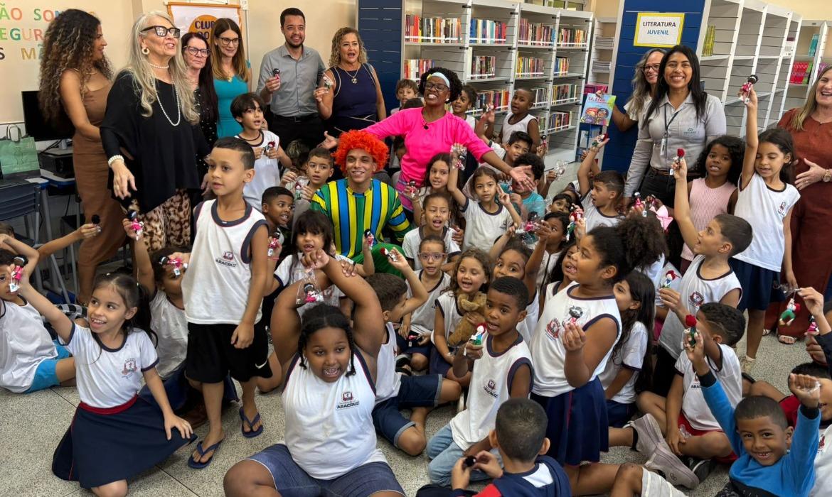 Escola de Aracruz inaugura Biblioteca Alberto Mussa em homenagem ao escritor brasileiro