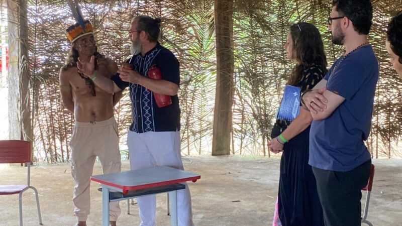 Pontos de cultura de Aracruz recebem visita da Secretaria de Cidadania e Diversidade Cultural