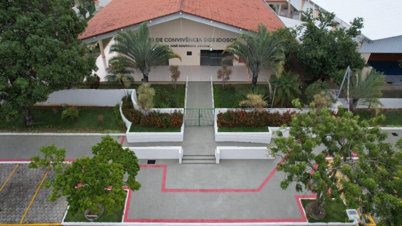 Centro de Convivência dos Idosos passa por modernização e ganha quadra poliesportiva coberta