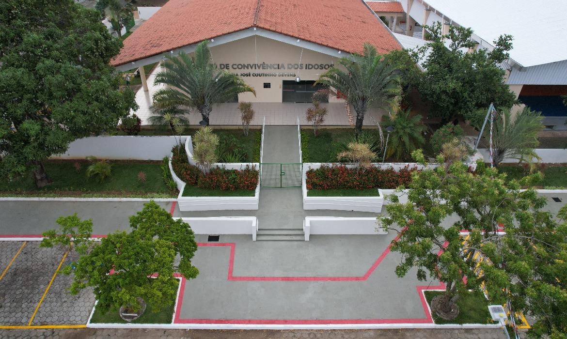 Centro de Convivência dos Idosos passa por modernização e ganha quadra poliesportiva coberta