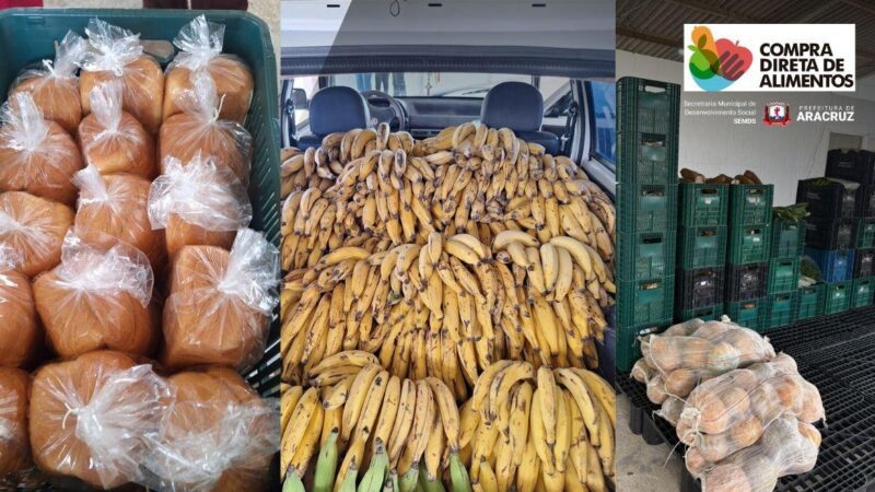 Aracruz impulsiona renda de produtores e combate a insegurança alimentar com 300 Cestas Verdes