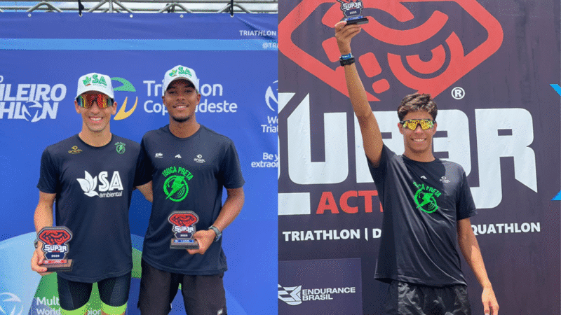 Capixabas se destacam e garantem o Ouro no Duathlon e Triathlon Sprint