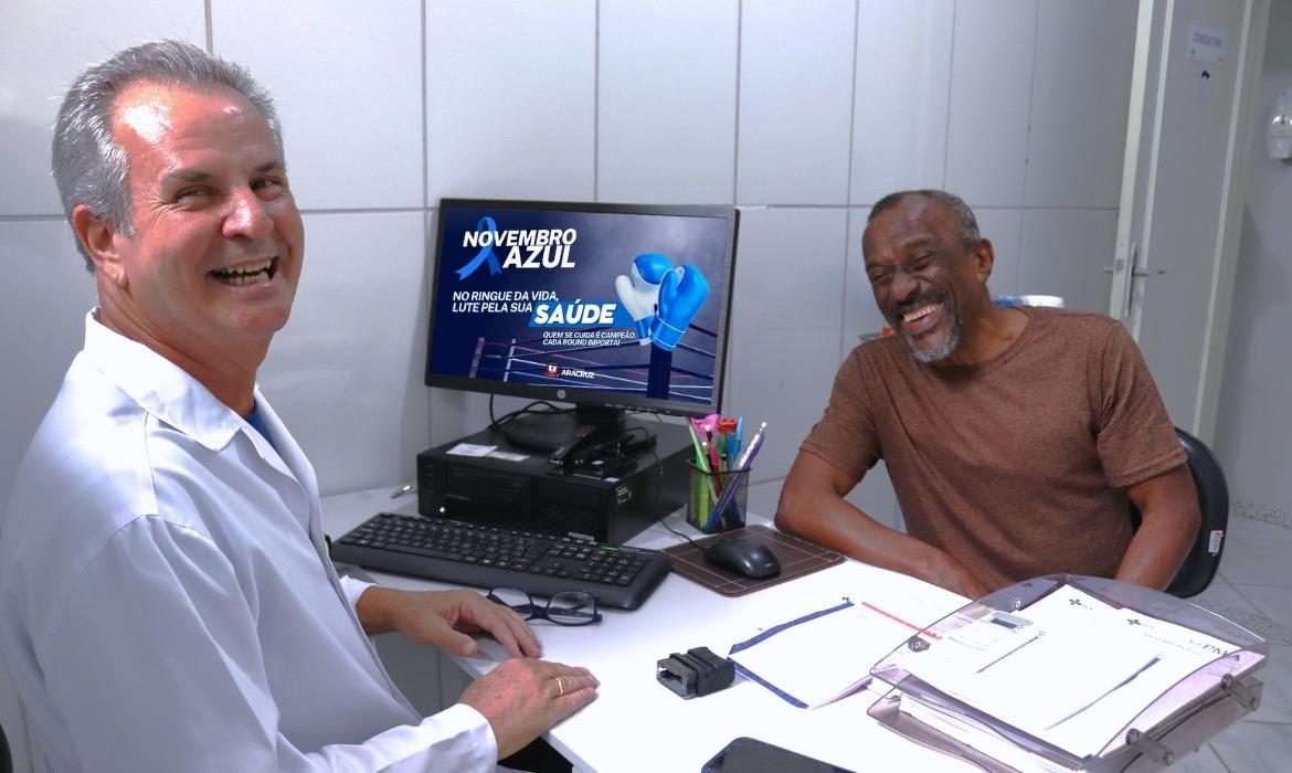 Prefeitura fornece exame de PSA para diagnóstico precoce do câncer de próstata