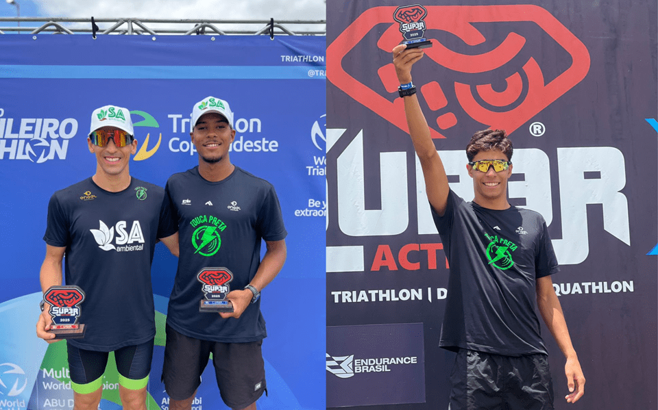 Capixabas se destacam e garantem o Ouro no Duathlon e Triathlon Sprint