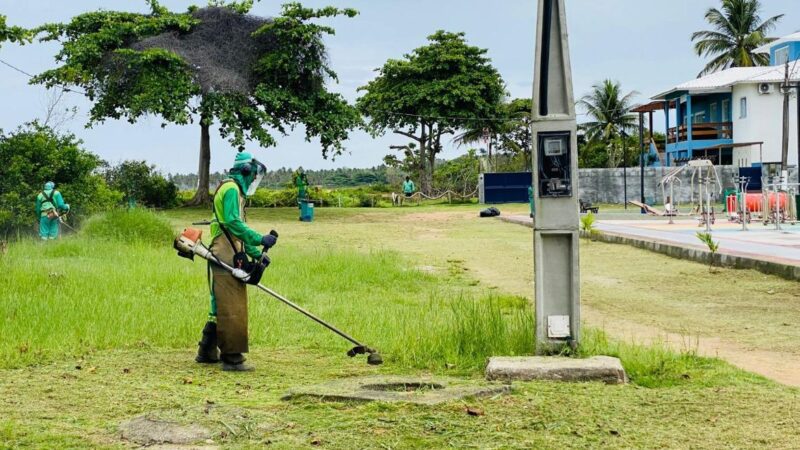 Prefeitura intensifica limpeza urbana