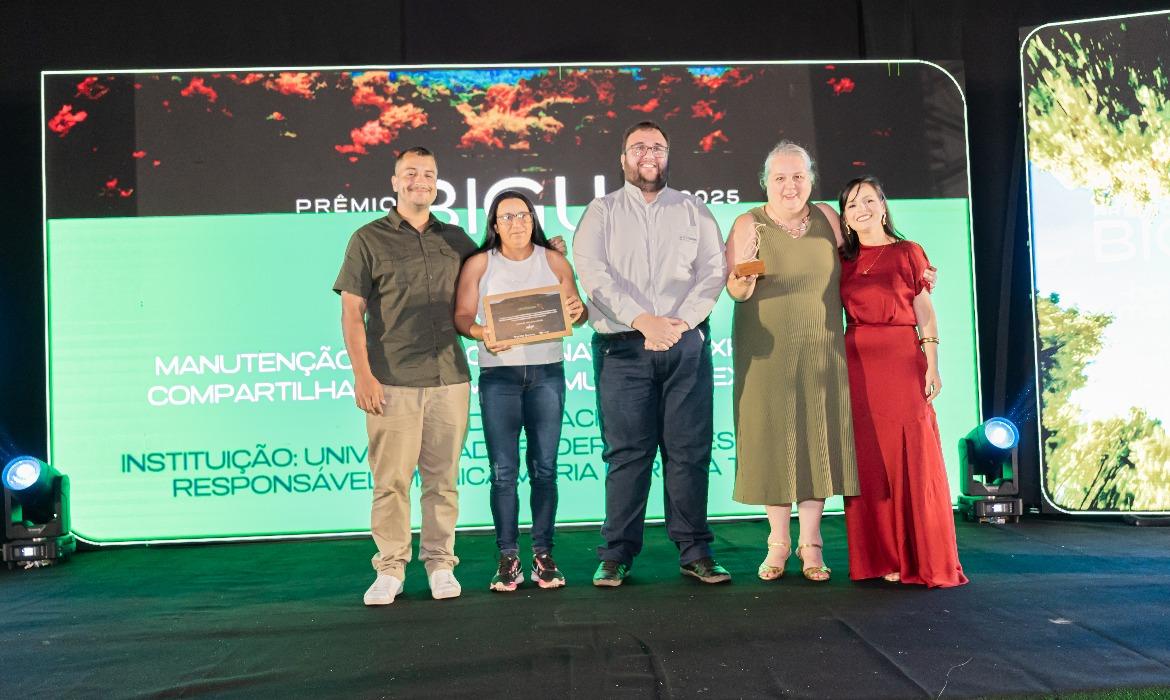 Com foco ambiental, Projeto ENEC ganha 1º lugar no Prêmio Biguá de Sustentabilidade 2025