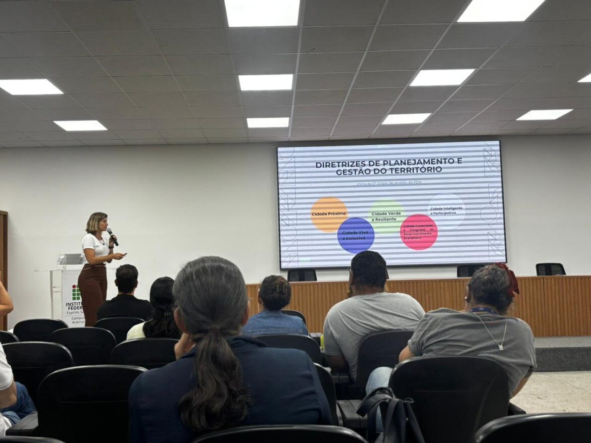 Aracruz avança na revisão do PDM com foco em sustentabilidade e participação popular