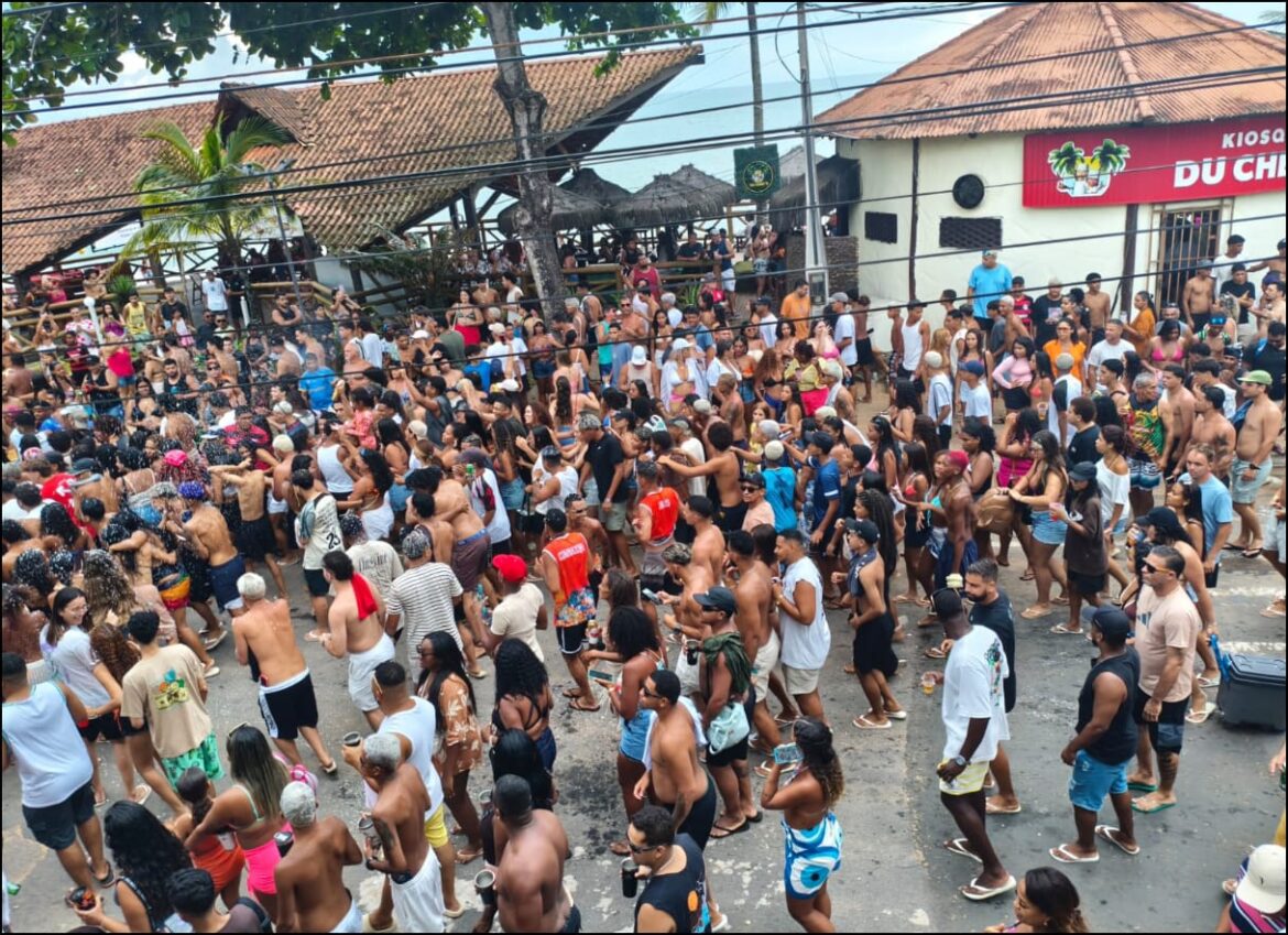 A Barra do Sahy já vive o clima do carnaval