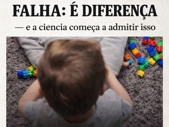 Autismo não é falha, é diferença — e a ciência começa a admitir isso