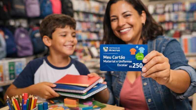 Prefeitura atende clamor das famílias e cria cartão-auxílio para estudantes