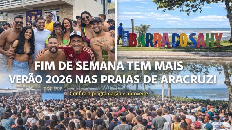 Sextou e o Aracruzense está como? Esperando a programação de verão para o final de semana!