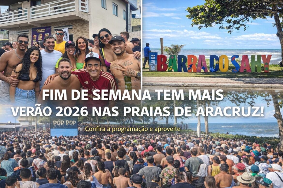 Sextou e o Aracruzense está como? Esperando a programação de verão para o final de semana!