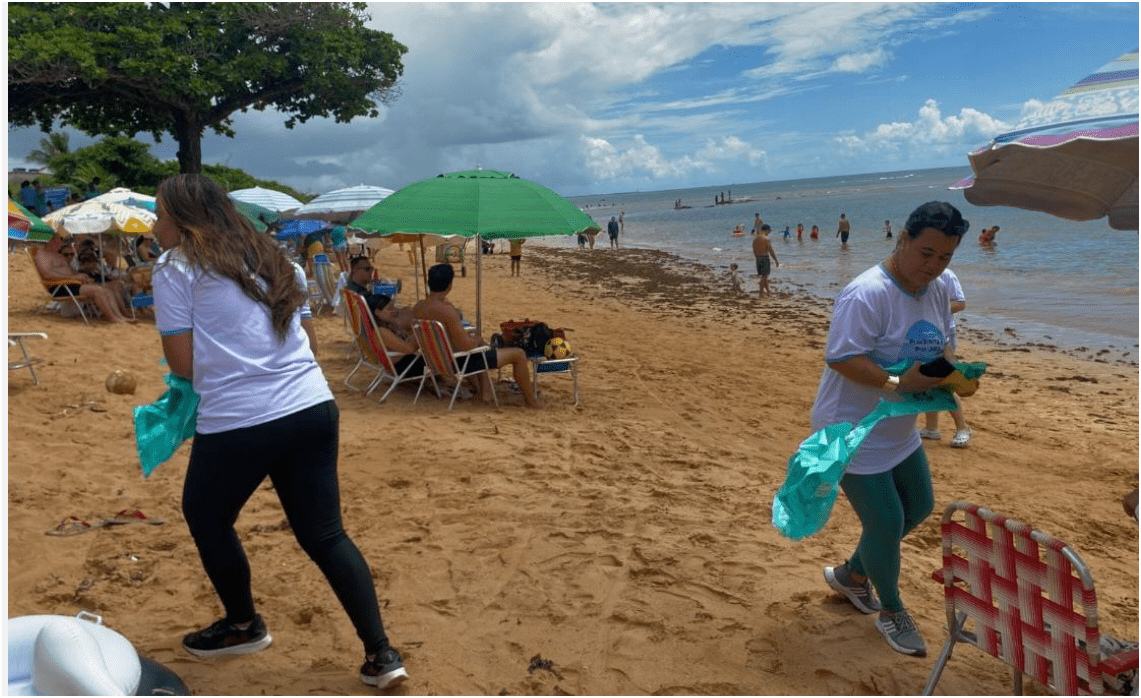 Tenda Ambiental Itinerante leva consciência ecológica às praias de Aracruz