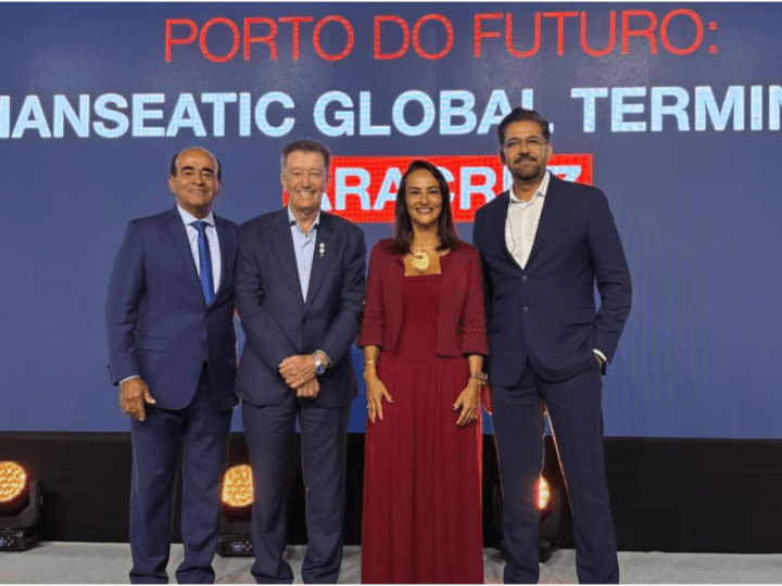 Imetame e Hapag-Lloyd apresentam projeto do Porto de Aracruz; Prefeito Doutor Coutinho e autoridades locais prestigiam evento
