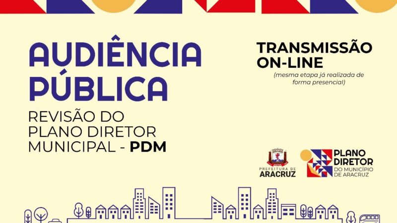 Desenvolvimento Urbano promove reunião on-line da 4ª etapa da revisão do PDM