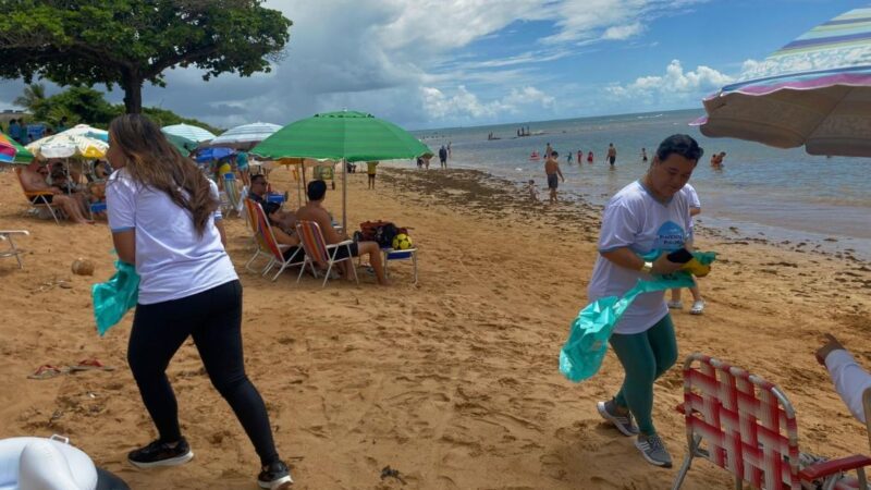Tenda Ambiental Itinerante promove atividades de Educação Ambiental na orla