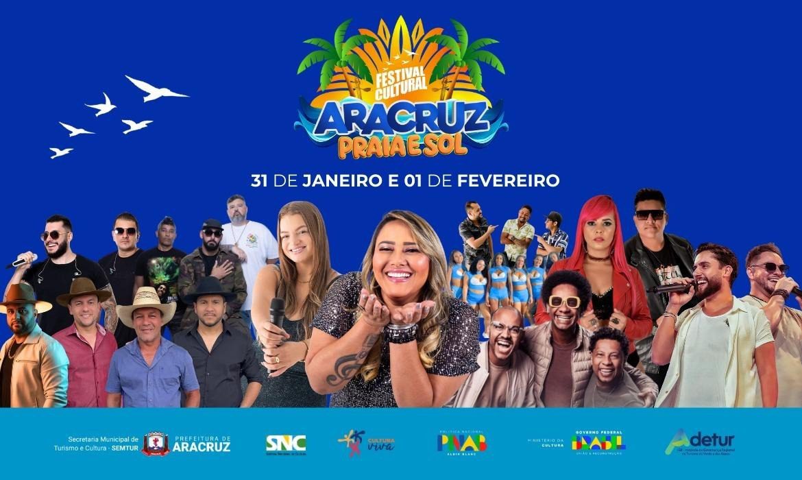 Verão 2026 segue com programação especial no próximo fim de semana