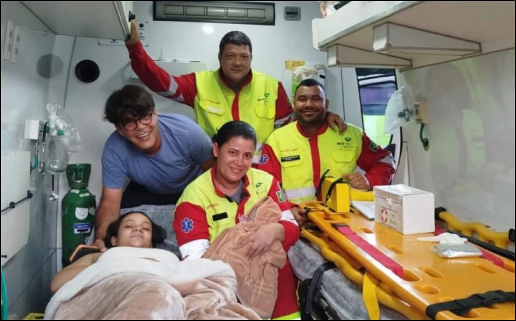 Benedito nasce na BR-101 e emociona Aracruz em uma madrugada inesquecível