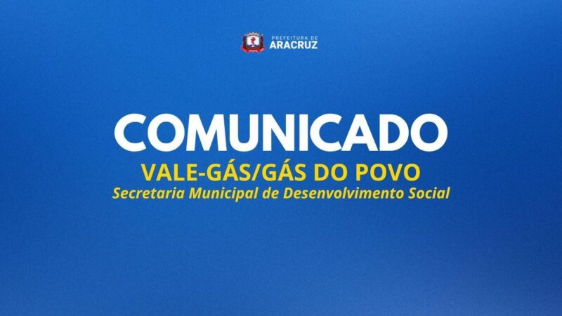 Desenvolvimento Social orienta população sobre regras e acesso ao Vale-Gás do Povo