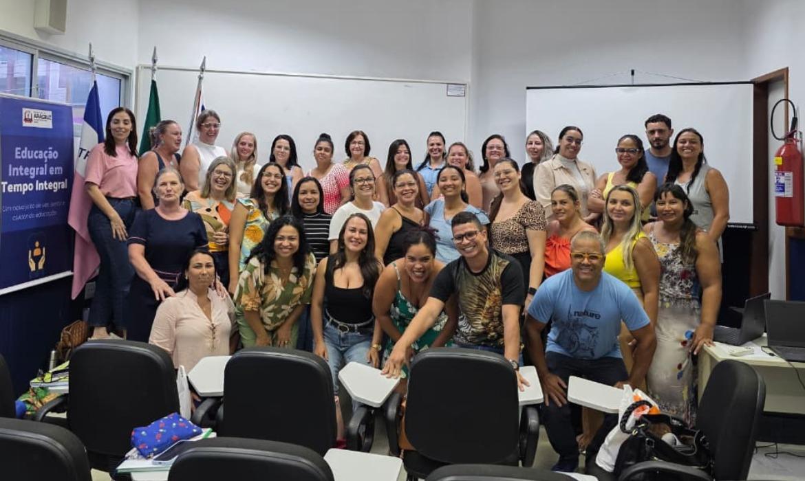 Aracruz capacita novos educadores para fortalecer o ensino em Tempo Integral