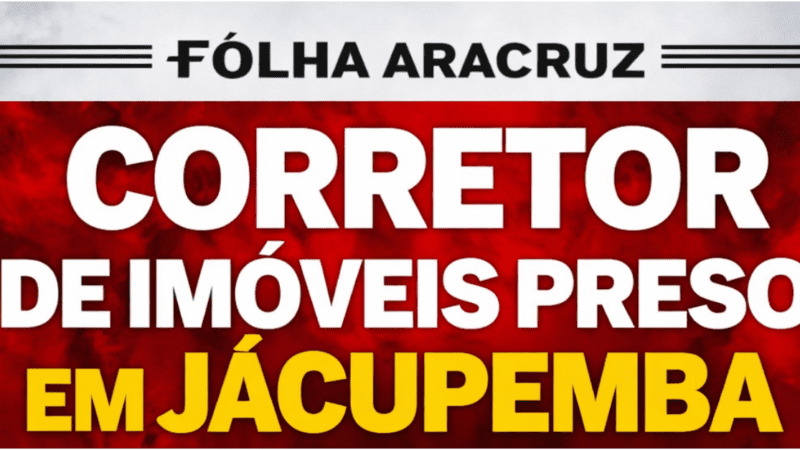 Corretor de imóveis é preso durante partida de futebol em Jacupemba após investigação por suspeita de estelionato em Aracruz