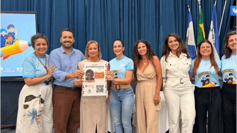 Aracruz lança guia antirracista e reforça debate sobre respeito nas escolas