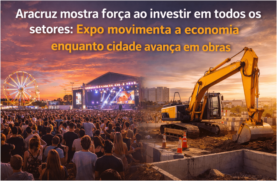 Expo movimenta a economia enquanto cidade avança em obras
