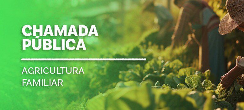 Governo estadual lança edital para compra de produtos da agricultura familiar