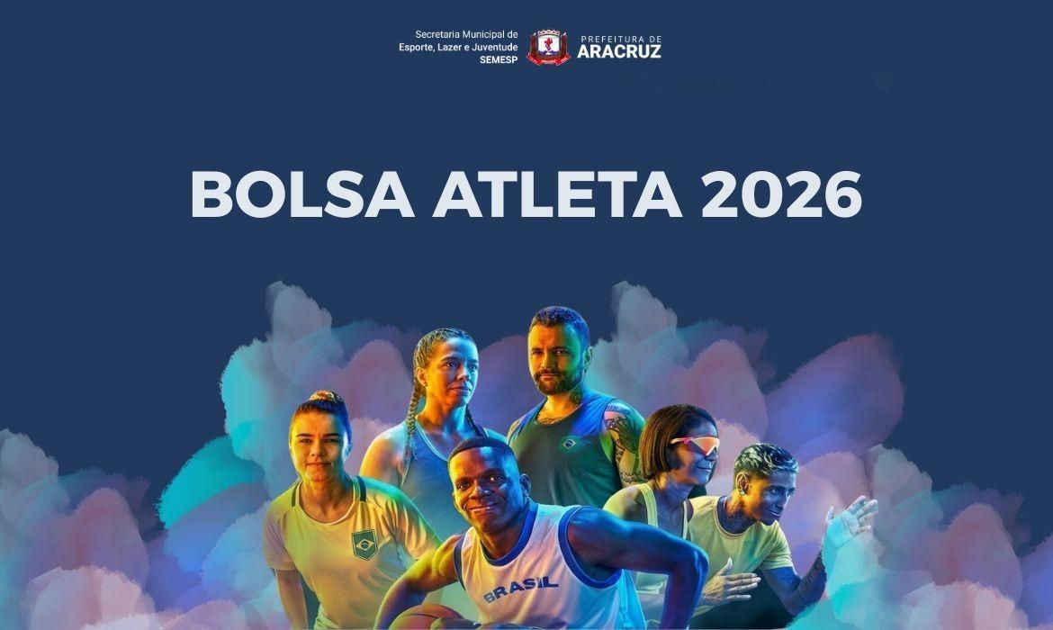 Bolsa Atleta 2026 divulga lista com 21 esportistas contemplados em várias modalidades