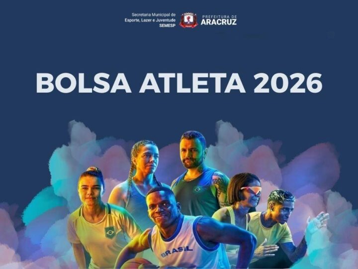 Bolsa Atleta 2026 marca novo incentivo ao esporte em Aracruz