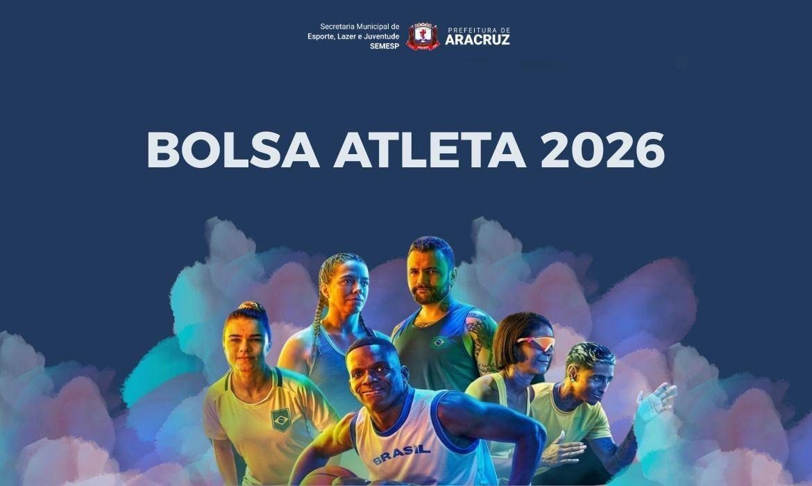 Bolsa Atleta 2026 marca novo incentivo ao esporte em Aracruz