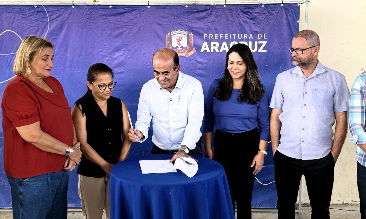 Assinatura da Ordem de Serviço marca início da Regularização Fundiária em Barra do Riacho