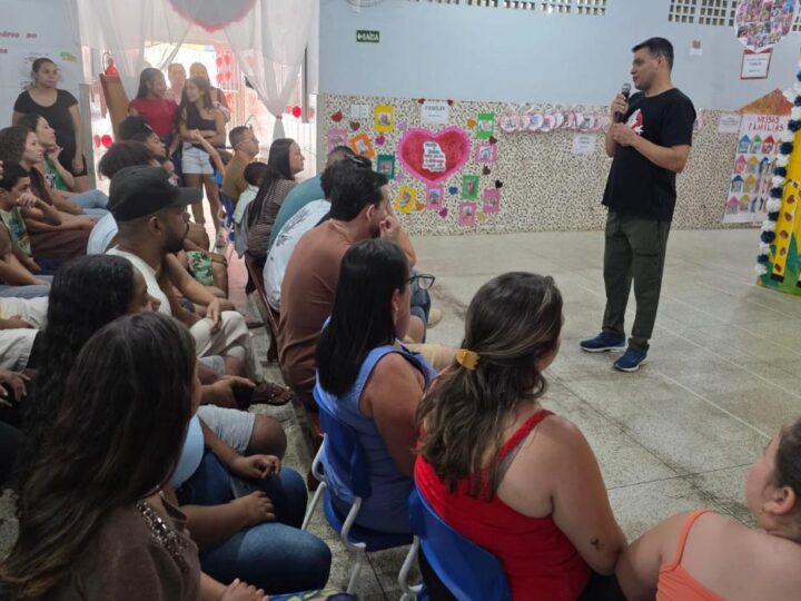 Cmei Criança Feliz promove integração entre escola e famílias em ação especial