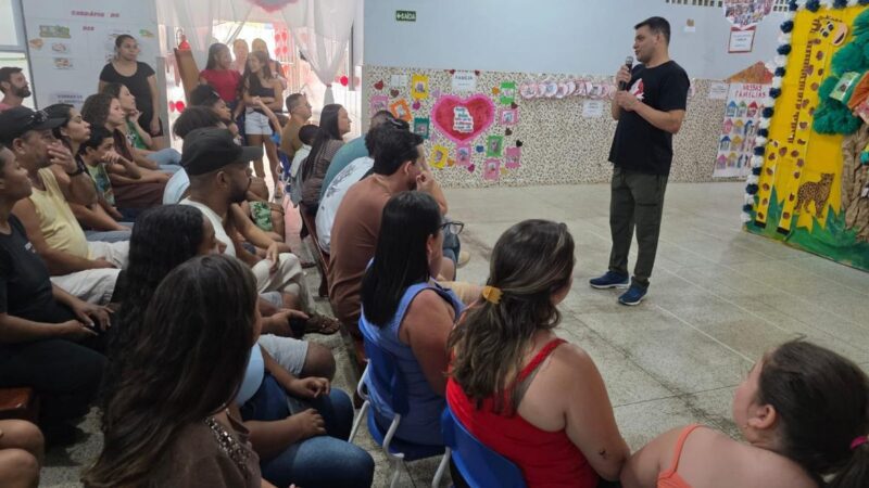 Cmei Criança Feliz promove integração entre escola e famílias em ação especial