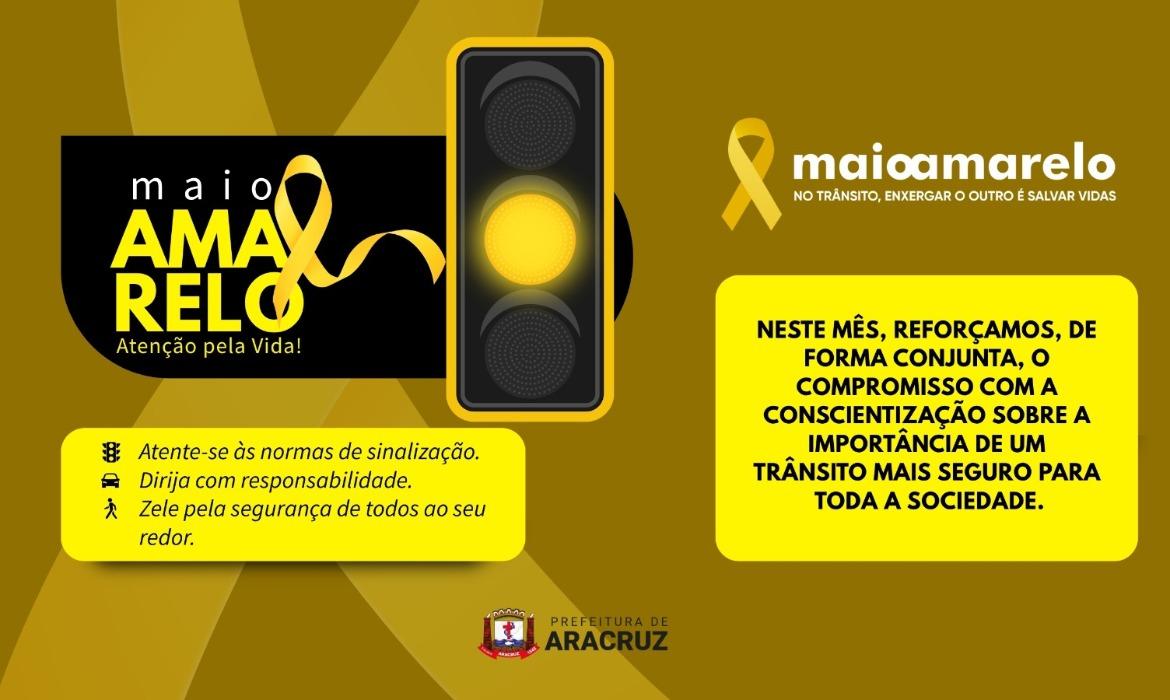 Maio Amarelo destaca prevenção e responsabilidade por um trânsito mais seguro