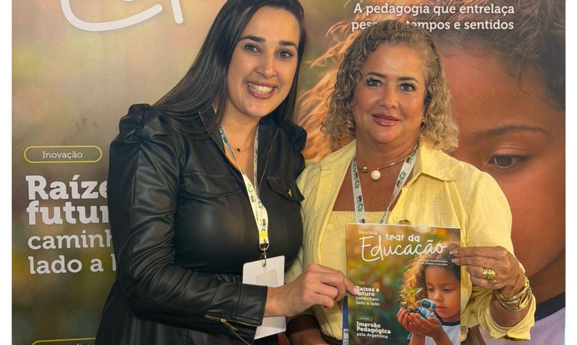 Aracruz ganha destaque em fórum nacional da Undime pelos 40 anos da entidade