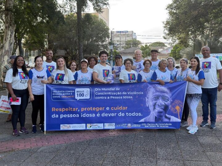 Aracruz promove ação de conscientização sobre os direitos da pessoa idosa