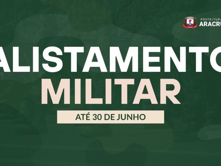 Alistamento Militar 2026 entra na reta final; inscrição vai até 30 de junho