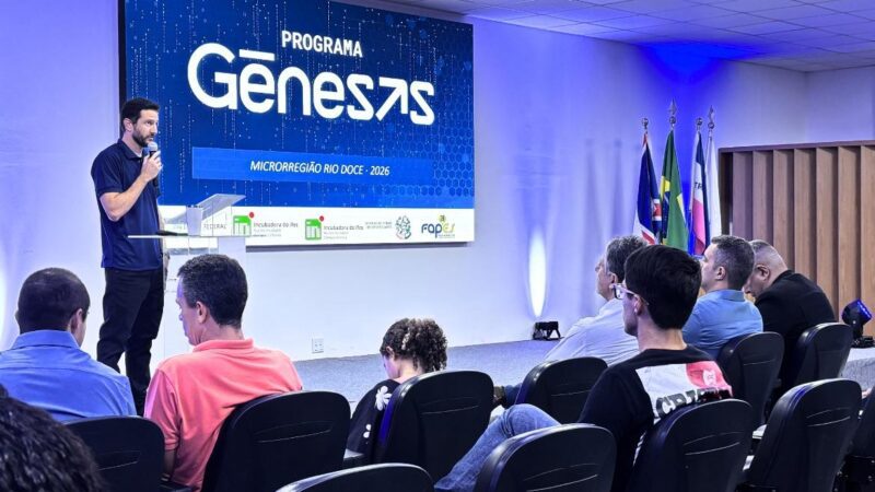 Lançado o Programa Gênesis II para fomentar iniciativas na Microrregião do Rio Doce